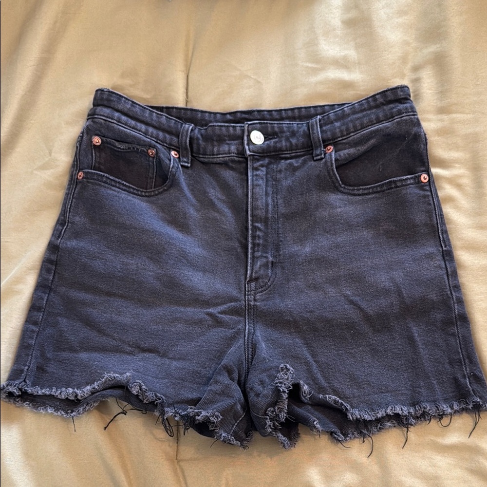 American Eagle Outfitters Dark Gray Jean Shorts